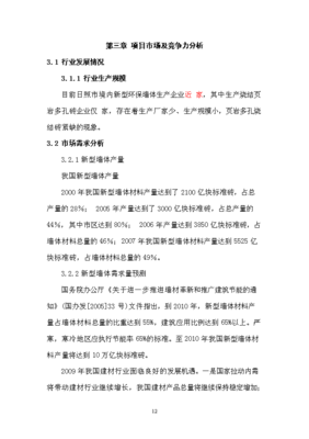 新建煤矸石页岩烧结砖项目可行性商业策划书.doc
